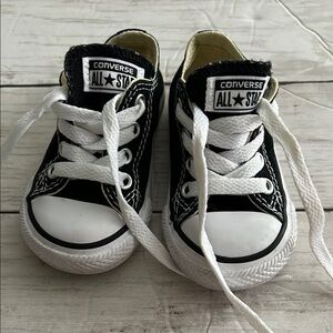 Converse Kids Black All Star Sneakers